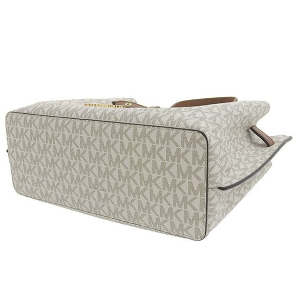 MICHAEL KORS bag Lady's handbag 2way shoulder brown white - Picture 3 of 9